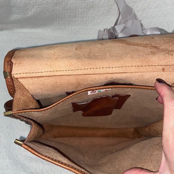 IMEDICI LEATHER Vertical Briefcase Messenger Bag main image 15